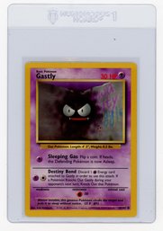 1999 Pokemon Gastly Pokemon Card