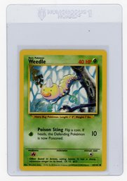 1999 Pokemon Weedle Pokemon Card