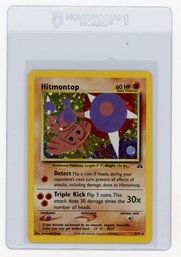 2000 Pokemon Neo Discovery Hitmontop Holo Pokemon Card