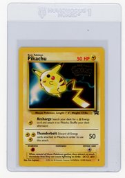 1999 Pokemon Kids WB Black Star Promo Pikachu Pokemon Card