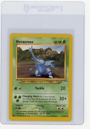 2002 Pokemon Neo Destiny Heracross Pokemon Card