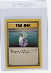 1999 Pokemon Potion Trainer Pokemon Card