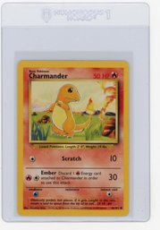 1999 Pokemon Charmander Pokemon Card