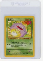 1999 Pokemon Koffing Pokemon Card