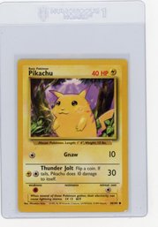 1999 Pokemon Pikachu Pokemon Card
