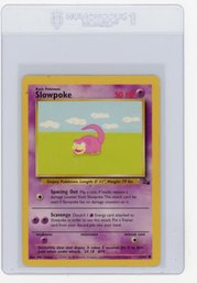 1999 Pokemon Fossil Slowpoke Pokemon Card