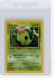 2001 Pokemon Neo Discovery Caterpie Pokemon Card