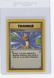 1999 Pokemon Gust Of Wind Trainer Pokemon Card