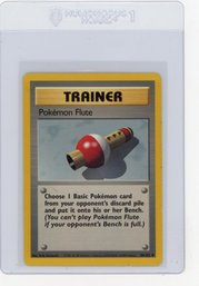 1999 Pokemon Pokemon Flute Trainer Pokemon Card