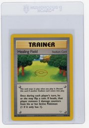 2000 Pokemon Neo Revelation Healing Field Trainer Pokemon Card