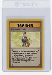 1999 Pokemon Pokemon Trader Trainer Pokemon Card