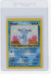 2001 Pokemon Neo Discovery Wooper Pokemon Card