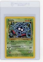 2000 Pokemon Base Set 2 Tangela Pokemon Card