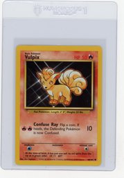 1999 Pokemon Vulpix Pokemon Card