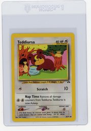 2001 Pokemon Neo Discovery Teddiursa Pokemon Card