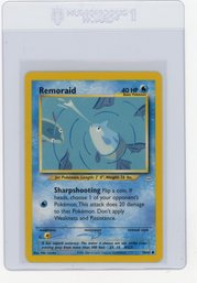 2000 Pokemon Neo Revelation Remoraid Pokemon Card
