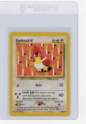 2000 Pokemon Neo Revelation Farfetch'd Pokemon Card