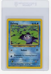 2001 Pokemon Neo Discovery Poliwag Pokemon Card
