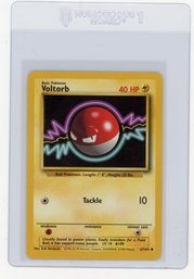 1999 Pokemon Voltorb Pokemon Card