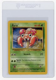 1999 Pokemon Jungle Paras Pokemon Card