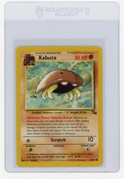 1999 Pokemon Fossil Kabuto Pokemon Card