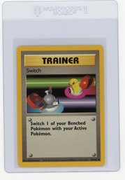 1999 Pokemon Switch Trainer Pokemon Card