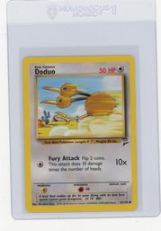 2000 Pokemon Base Set 2 Doduo Pokemon Card