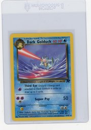 2000 Pokemon Team Rocket Dark Golduck Pokemon Card