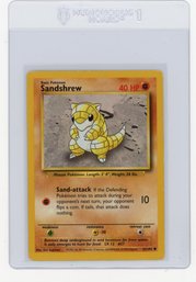 1999 Pokemon Sandshrew Pokemon Card