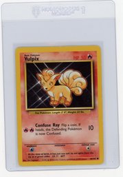 1999 Pokemon Vulpix Pokemon Card