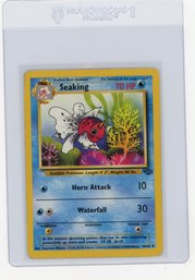 1999 Pokemon Jungle Seaking Pokemon Card