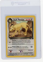 2000 Pokemon Team Rocket Dark Persian Pokemon Card