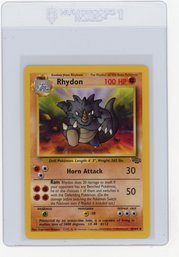 1999 Pokemon Jungle Rhydon Pokemon Card