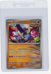 2023 Pokemon Scarlet & Violet Paradox Rift Great Tusk Pokemon Card