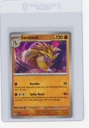 2023 Pokemon Scarlet & Violet 151 Sandslash Pokemon Card