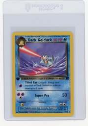 2000 Pokemon Team Rocket Dark Golduck 1st Edition Pokemon Card