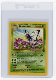 1999 Pokemon Jungle Butterfree Pokemon Card