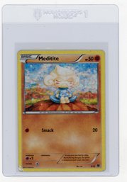 2013 Pokemon XY McDonald's Collection Meditite Holo Pokemon Card