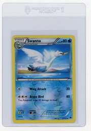 2016 Pokemon XY BREAKpoint Swanna Reverse Holo Pokemon Card