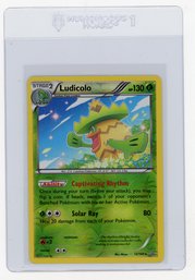 2015 Pokemon XY Roaring Skies Ludicolo Reverse Holo Pokemon Card