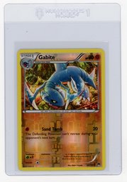 2016 Pokemon XY BREAKpoint Gabite Reverse Holo Pokemon Card