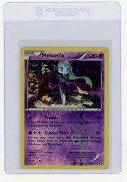 2013 Pokemon XY Legendary Treasures Meloetta Reverse Holo Pokemon Card