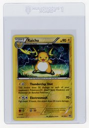 2015 Pokemon XY BREAKthrough Raichu Reverse Holo Pokemon Card