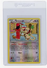 2015 Pokemon XY BREAKthrough Smeargle Reverse Holo Pokemon Card