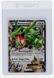 2015 Pokemon XY Roaring Skies Rayquaza EX Pokemon Card