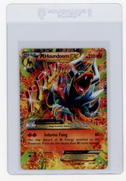 2015 Pokemon XY BREAKthrough Mega Houndoom EX Pokemon Card