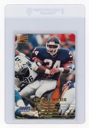 1995 Pinnacle Action Packed Herschel Walker Football Card