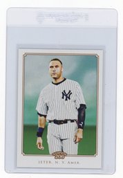 2010 Topps 206 Derek Jeter Baseball Card