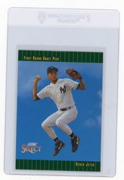 Derek Jeter Rookie Card 1993 Score Select Baseball Card