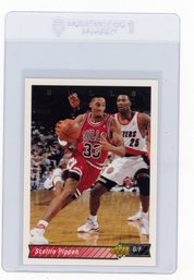1992 Upper Deck Scottie Pippen Basketball Card